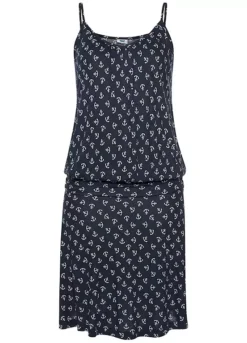 Beachtime Anchor Print Dress