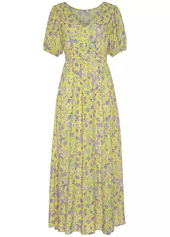 Beachtime Floral Print Maxi Dress 2 Beachtime Floral Print Maxi Dress - Image 2