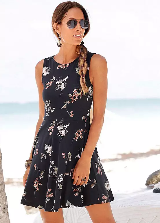 Beachtime Floral Summer Dress 1 Beachtime Floral Summer Dress