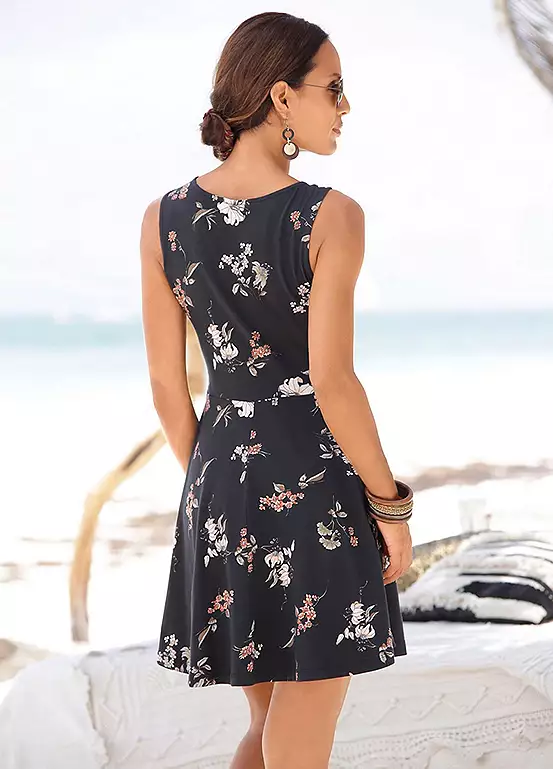 Beachtime Floral Summer Dress 3 Beachtime Floral Summer Dress - Image 3