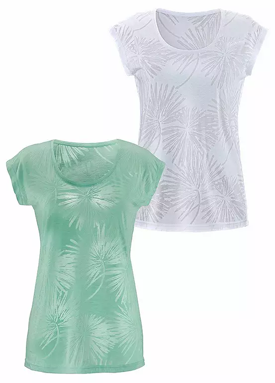 Beachtime Pack Of 2 T-Shirts 2 Beachtime Pack Of 2 T-Shirts - Image 2