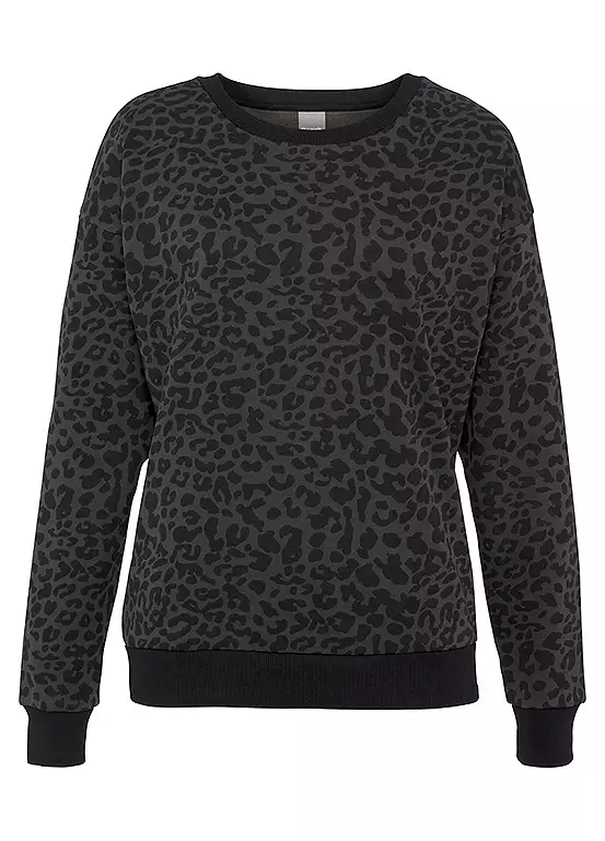 Bench Animal Print Sweatshirt 2 Bench Animal Print Sweatshirt - Image 2