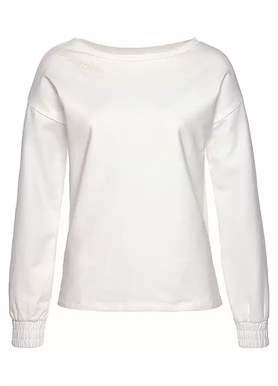 Bench Boat Neck Basic Sweatshirt 2 Bench Boat Neck Basic Sweatshirt - Image 2