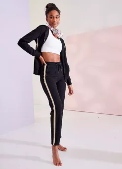 Bench Glitter Stripe Joggers -Beachwear Shore Bench Glitter Stripe Joggers28112721FRSP W02