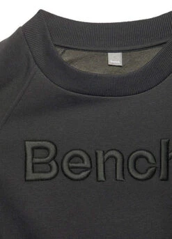 Bench Logo Embroidered Crew Neck Sweatshirt -Beachwear Shore Bench Logo Embroidered Crew Neck Sweatshirt14081446FRSC W02