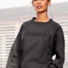 Bench Logo Embroidered Crew Neck Sweatshirt