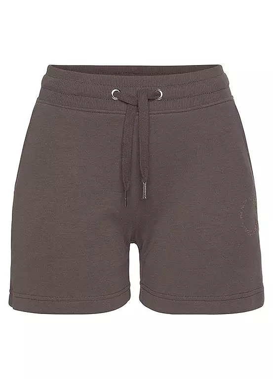 Bench Logo Embroidered Sweat Shorts 2 Bench Logo Embroidered Sweat Shorts - Image 2