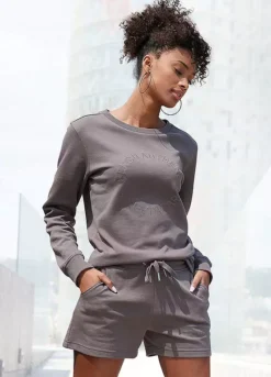 Bench Logo Embroidered Sweat Shorts 8 Bench Logo Embroidered Sweat Shorts -Beachwear Shore Bench Logo Embroidered Sweat Shorts22895157FRSP W02