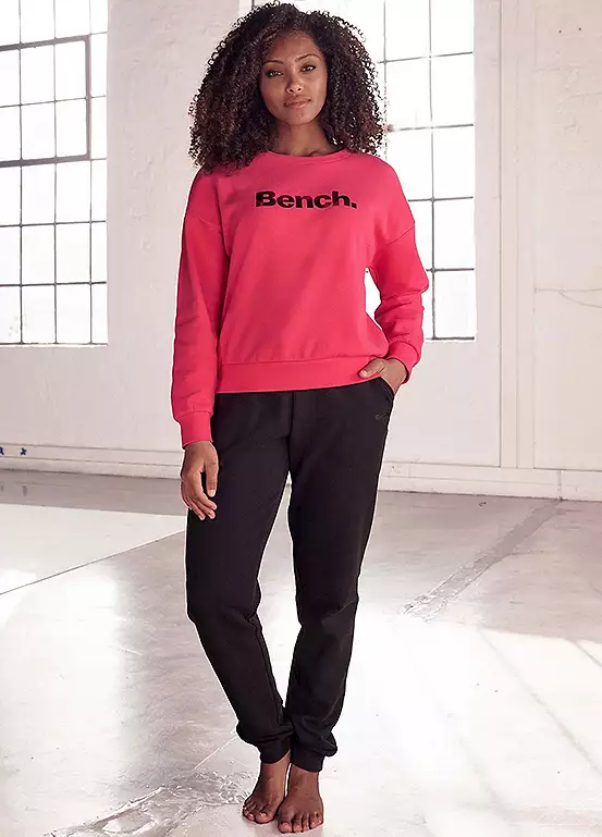 Bench Logo Print Round Neck Sweatshirt 3 Bench Logo Print Round Neck Sweatshirt - Image 3