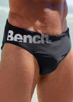 Bench Logo Print Swim Briefs