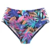 Bench ’Pitch’ High Waist Multi Print Full Bikini Briefs
