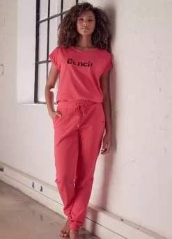 Bench Shiny Logo Print Short Sleeve T-Shirt -Beachwear Shore Bench Shiny Logo Print Short Sleeve T Shirt22877665FRSP W03