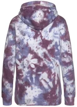 Bench Tie Dye Print Hoodie -Beachwear Shore Bench Tie Dye Print Hoodie40939618FRSC W01