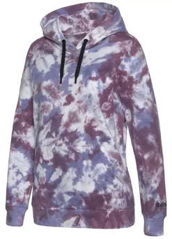 Bench Tie Dye Print Hoodie -Beachwear Shore Bench Tie Dye Print Hoodie40939618FRSC W02
