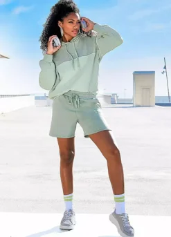 Bench Wide Leg Logo Print Shorts -Beachwear Shore Bench Wide Leg Logo Print Shorts99136556FRSP W01