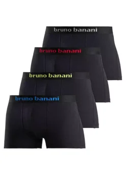 Bruno Banani Pack Of 4 Boxer Shorts -Beachwear Shore Bruno Banani Pack of 4 Boxer Shorts70198319FRSC