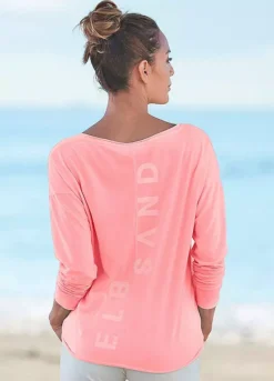 Buffalo Back Print Long Top