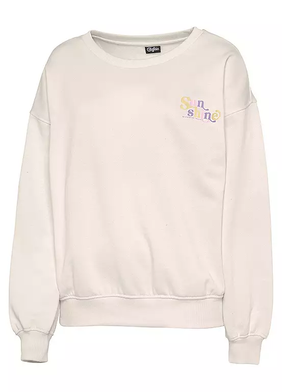 Buffalo Boat Neck Casual Sweatshirt 2 Buffalo Boat Neck Casual Sweatshirt - Image 2