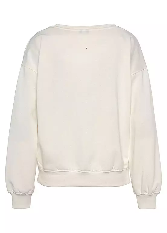 Buffalo Boat Neck Casual Sweatshirt 4 Buffalo Boat Neck Casual Sweatshirt - Image 4