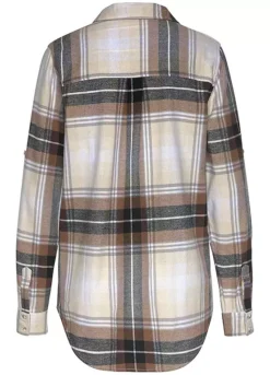 Buffalo Checked Flannel Shirt -Beachwear Shore Buffalo Checked Flannel Shirt91576761FRSC W01