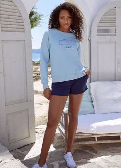 Buffalo Drawstring Sweat Shorts -Beachwear Shore Buffalo Drawstring Sweat Shorts42525249FRSP W01