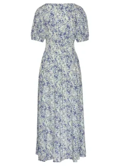 Buffalo Floral Print Maxi Dress -Beachwear Shore Buffalo Floral Print Maxi Dress91813018FRSC W01