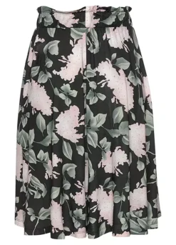 Buffalo Floral Print Summer Skirt 5 Buffalo Floral Print Summer Skirt -Beachwear Shore Buffalo Floral Print Summer Skirt56713358FRSC W01