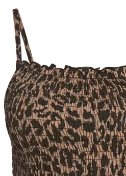 Buffalo Leopard Print Midi Dress -Beachwear Shore Buffalo Leopard Print Midi Dress89295117FRSC W02