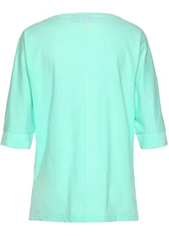 Buffalo Logo Print Oversized Top -Beachwear Shore Buffalo Logo Print Oversized Top19470444FRSC W01