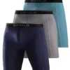 Buffalo Pack Of 3 Long Boxer Shorts