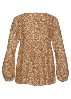 Buffalo Peplum Blouse -Beachwear Shore Buffalo Peplum Blouse25233643FRSC W01