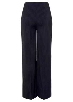 Buffalo Pinstripe Wide Leg Trousers -Beachwear Shore Buffalo Pinstripe Wide Leg Trousers70868869FRSC W01