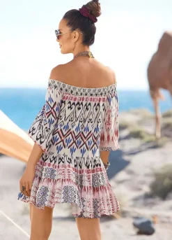 Buffalo Printed Dress 7 Buffalo Printed Dress -Beachwear Shore Buffalo Printed Dress63474055FRSP W01