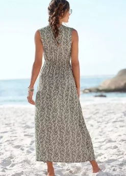 Buffalo Printed Wrap Maxi Dress 7 Buffalo Printed Wrap Maxi Dress -Beachwear Shore Buffalo Printed Wrap Maxi Dress44174248FRSP W01