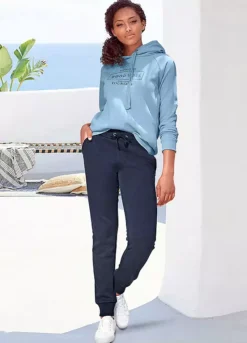 Buffalo Slogan Print Hoodie -Beachwear Shore Buffalo Slogan Print Hoodie46299703FRSP W01