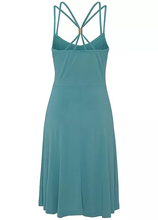 Buffalo Spaghetti Strap Summer Dress 4 Buffalo Spaghetti Strap Summer Dress - Image 4