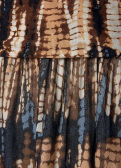 Buffalo Square Neck Maxi Beach Dress -Beachwear Shore Buffalo Square Neck Maxi Beach Dress31776021FRSP W03