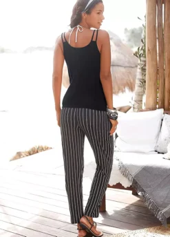 Buffalo Stripe Beach Trousers -Beachwear Shore Buffalo Stripe Beach Trousers384950FRSP W01