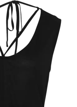 Buffalo Tie Detail Maxi Dress 8 Buffalo Tie Detail Maxi Dress -Beachwear Shore Buffalo Tie Detail Maxi Dress71341914FRSC W02