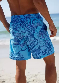 Chiemsee Floral Print Swimming Shorts -Beachwear Shore Chiemsee Floral Print Swimming Shorts755954FRSP W01