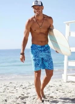 Chiemsee Floral Print Swimming Shorts -Beachwear Shore Chiemsee Floral Print Swimming Shorts755954FRSP W03