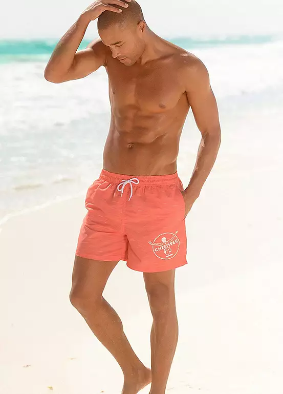 Chiemsee Logo Print Marl Swim Shorts 3 Chiemsee Logo Print Marl Swim Shorts - Image 3