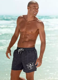 Chiemsee Logo Print Marl Swim Shorts 9 Chiemsee Logo Print Marl Swim Shorts -Beachwear Shore Chiemsee Logo Print Marl Swim Shorts651947FRSP