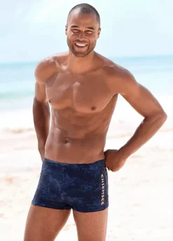 Chiemsee Printed Boxer Swimming Trunks -Beachwear Shore Chiemsee Printed Boxer Swimming Trunks14137550FRSP W01