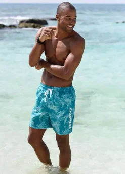 Chiemsee Tropical Print Swimming Shorts 5 Chiemsee Tropical Print Swimming Shorts -Beachwear Shore Chiemsee Tropical Print Swimming Shorts87726608FRSP W01