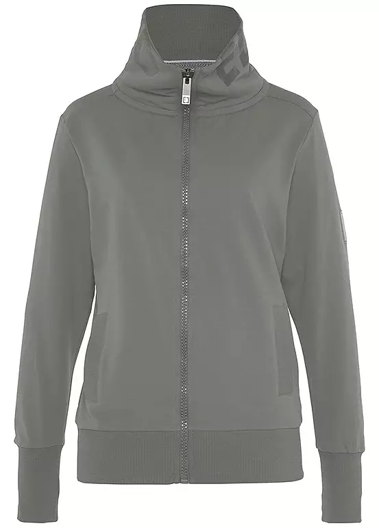 Elbsand High Collar Sweat Jacket 2 Elbsand High Collar Sweat Jacket - Image 2