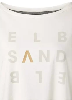 Elbsand Logo Print Long Sleeve Top -Beachwear Shore Elbsand Logo Print Long Sleeve Top41283429FRSC W02