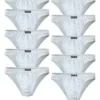 H.I.S Pack Of 10 Mini Briefs