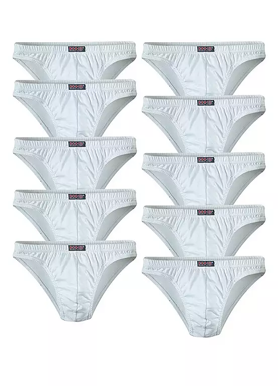H.I.S Pack Of 10 Mini Briefs 1 H.I.S Pack Of 10 Mini Briefs