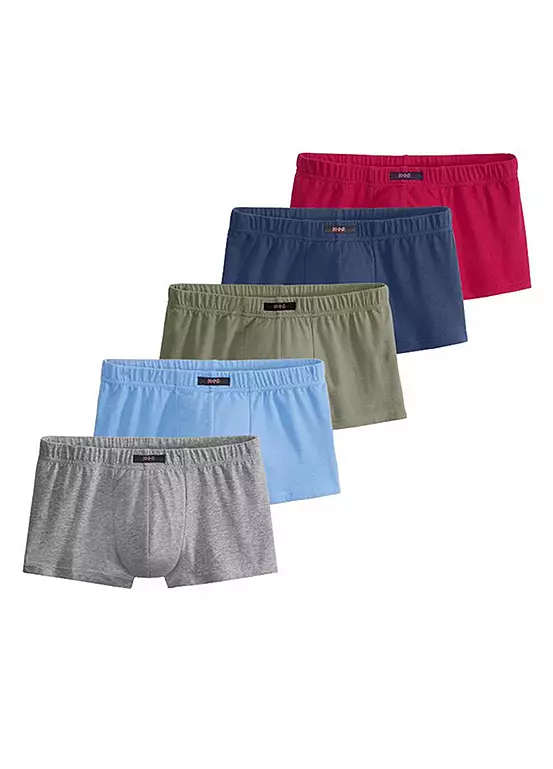 H.I.S Pack Of 5 Boxer Shorts 4 H.I.S Pack Of 5 Boxer Shorts - Image 4